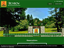 Tablet Screenshot of benbowrv.com